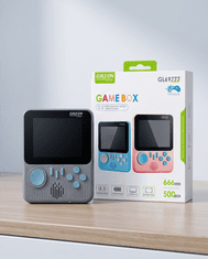 Green Lyca GameBOX 666v1 Igraća konzola – 666 ugrađenih retro igara – Siva