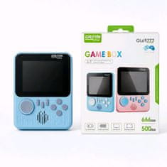 Green Lyca GameBOX 666v1 Igraća konzola – 666 ugrađenih retro igara – Plava