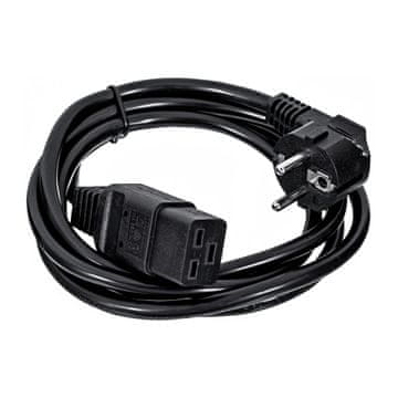 Gembird Gembird Naponski kabel Tip F/C19, 1.8m, Crni