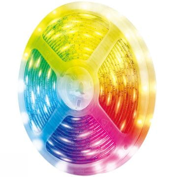 LogiLink Pametna RGB+CCT (RGB + toplo-hladno bijela) svjetlosna traka 5m WiFi Tuya