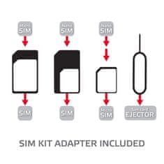 CELLY SIM komplet, adapteri za SIM kartice, pakiranje od 3 komada