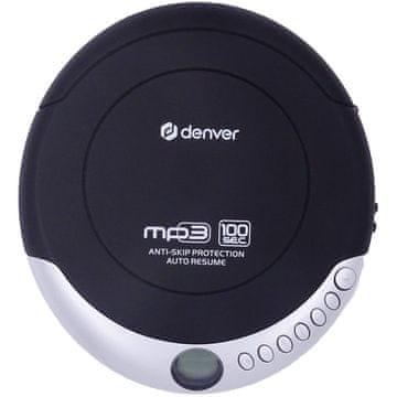 Denver Discman. Memorija za životopis i zaštitu od ometanja.