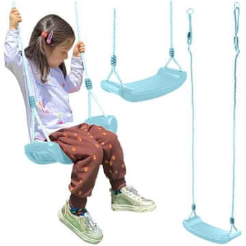 Northix Plastična ljuljačka - plava 25446