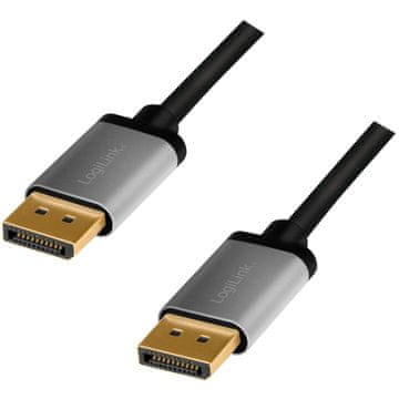 LogiLink DisplayPort kabel 4K/60Hz aluminijski 1 m