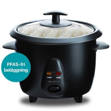 Champion Kuhalo za rižu Mini keramičko 0,6L 300W RK400 crno
