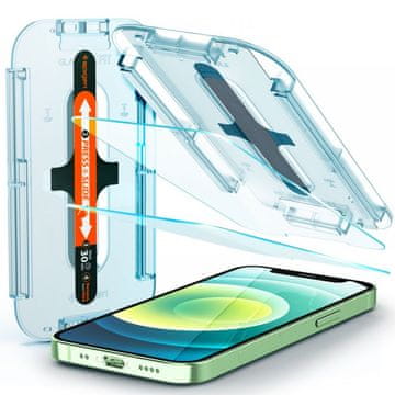 Spigen Spigen Kaljeno Staklo Glas.tr Ez Fit Za Iphone 12 Mini 2-Dijelno Ojačano