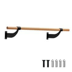Northix 120 cm dugačka plesna šipka, zidna baletna šipka, baletna oprema, fiksna visina, fitness šipka