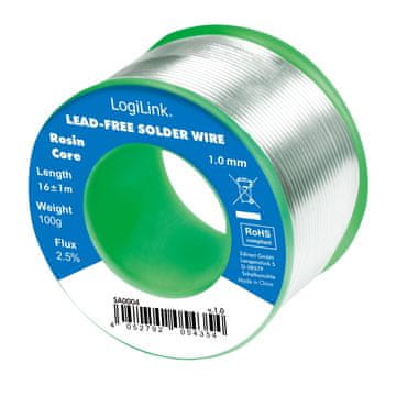 LogiLink Lem bez olova 1mm 100g