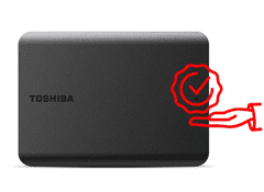 TOSHIBA Canvio Basics vanjski tvrdi disk, 1 TB, crni (HDTB510MK3AA)