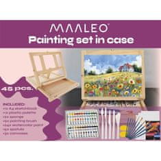 Maaleo Set za slikanje u kutiji 45 dijelova Maaleo 23863