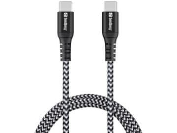 Sandberg Survivor USB-C kabel, 1 m, 100 W