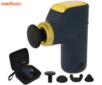 Medivon Gun Tytan Pro Mini masažni pištolj, USB-C, plavi