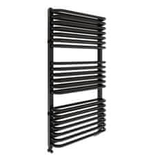 Stark kupaonski radijator 96x53 cm mat crni ZBD snaga 825W