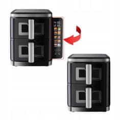 Webber Dvostruka vertikalna friteza bez masnoće AIR fryer 2800W 11L XXL