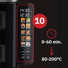 Webber Dvostruka vertikalna friteza bez masnoće AIR fryer 2800W 11L XXL