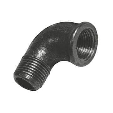 Idmar Žensko-muško koljeno GW/GZ 1/2" (DN15) A4 crno