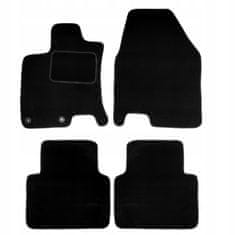 Nissan Qashqai+2 Velur podne prostirke za 2008.-2014. B