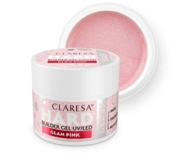 Claresa HARD&EASY gel za gradnju, glamurozno ružičasti 45g