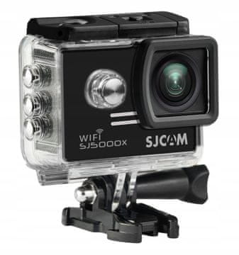 SJCAM SJ5000X CRNI WIFI Sportska Kamera (automobilski Mod) + Pribor