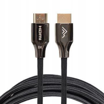 Mo KABEL HDMI-HDMI v2.1 8K60Hz 4K FHD HD 3m
