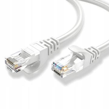 Prespojni kabel Montis U/UTP 5e RJ45 / RJ45 40 m bijeli