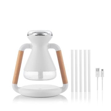 InnovaGoods Ovlaživač zraka, difuzor arome, 3-u-1 induktivni punjač