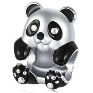 Panda srebrni privjesak perla srebrne perle 925
