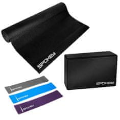 Spokey YOGA MANTRA MAT CUBE GUMENI FITNESS SET