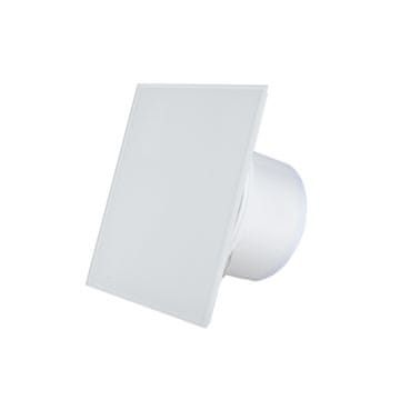 M&M MMP 100 Štedni ventilator Mat bijelo staklo 23dB