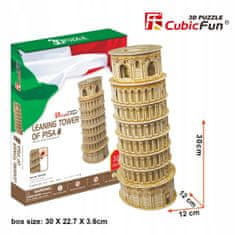 Bic 3D slagalica Kosi toranj u Pisi Cubicfun DA-21053