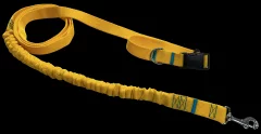 Povodac za pse s amortizerom 380 cm ŽUTI Podesivi HandsFree Proizvedeno u Poljskoj