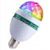 Disko rotirajuća žarulja E27 RGB disko kugla
