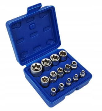 Nasadni ključevi, unutarnji torx nastavci, E4 - E24