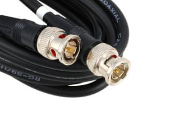 BNC UTIČAK - BNC UTIČAK KABEL NA RG59 KABEL 1,0 m