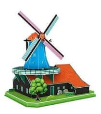 Bic 3D slagalica Nizozemska vjetrenjača cubicfun 71 dio MC219H 8+