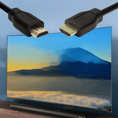 HDMI 1.4 High Speed 4K/30Hz kabel 7,5 m LogiLink 8,16 Gb/s crni 3840×2160