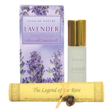 Aroma Parfem s mirisom lavande, 8 ml, dugotrajan prirodni miris s uljem lavande