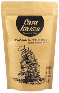 Čokolada za piće s narančom 200g. Vruća čokolada. Kao poklon.