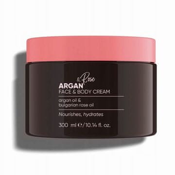 B.U. Hranjiva krema za lice i tijelo 300 ml Argan, Ruža, Kakao maslac za meku kožu