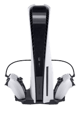 FLASHFIRE P901 PRIKLJUČNA STANICA za PS5 JEDNOSTAVNO PUNJENJE ELEGANTNI ABS dizajn