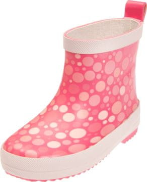 Playshoes Dječje kratke gumene čizme - - Točkice Coral 20