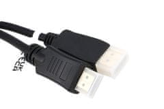 DISPLAYPORT UTIKAČ - HDMI UTIKAČ KABEL 4K DISPLAY PORT HD VITALCO 1,5 m