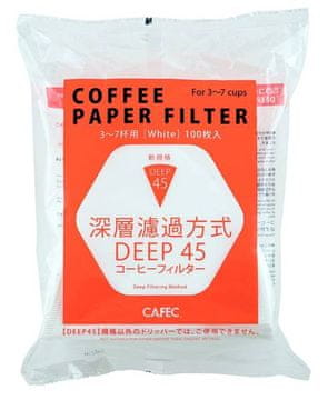 filter - DEEP 45 bijeli 100 kom DDF-100W