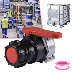 Univerzalni adapter za kuglasti ventil za IBC bačvu 75 mm DN50