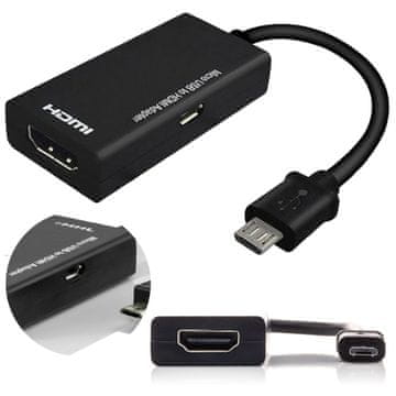 Micro USB 5-pinski na HDMI MHL pretvarač