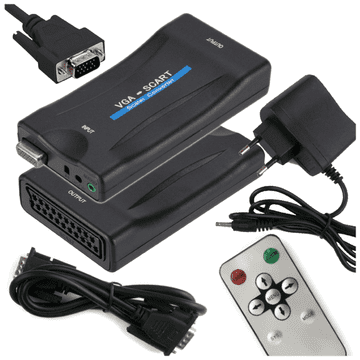 KONVERTER SLIKE I ZVUKA s VGA na SCART / EURO
