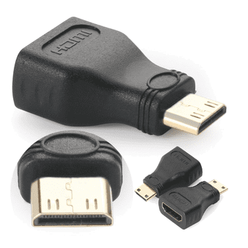 HDMI A na mini HDMI C muški adapter, ADAPTER, KONVERTER, vrh konektora