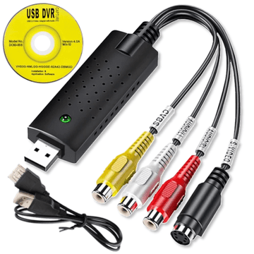 USB Video Grabber AV Chinch S-video audio VHS adapter za snimanje