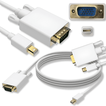 Adapterski kabel Mini DP DisplayPort na VGA muški 1,8 m za MAC