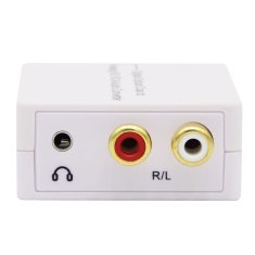 Koaksijalni / TOSLINK optički audio pretvarač - 2 x RCA činč / 3,5 mm priključak